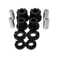 Rear Subframe Bushing Set - Black