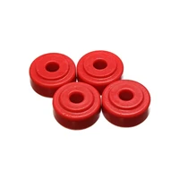 Red Shock Tower Grommets 7/8in Nipple / 3/8in I.D. 1 1/4in O.D. / 5/8 inc
