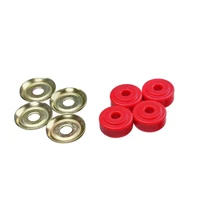 Red Shock Tower Bushing Set 7/8in Nipple 3/8in ID 1-1/4in OD