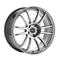 GTC01 17x9.5 5x114.3 38mm Offset 75mm Bore Hyper Black Wheel (Inc $20 SO Charge from Japan)