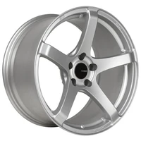 Kojin 18x8 42mm Offset 5x120 Bolt Pattern 72.6mm Bore Dia Silver Wheel