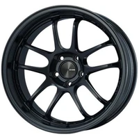 PF01EVO 17x9 0mm Offset 5x114.3 75mm Bore Matte Black Wheel Special Order / No Cancel