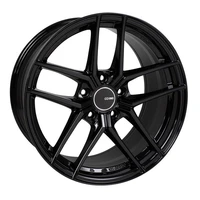 TY5 18x8 5x108 40mm Offset 72.6mm Bore Black Wheel