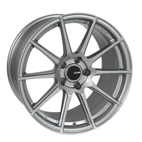 TS10 17x8 5x100 45mm Offset 72.6mm Bore Grey Wheel