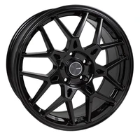 PDC 16x7 5x114.3 38mm Offset 72.6mm Bore Black Wheel