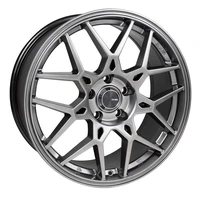 PDC 18x8 5x100 45mm Offset 72.6mm Bore Grey Wheel