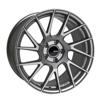 TM7 18x9.5 5x100 45mm Offset 72.6mm Bore Storm Gray Wheel