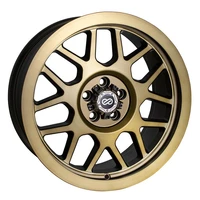 Matrix 17x9 6x139.7 10mm Offset 108mm Bore Brushed Gold Wheel