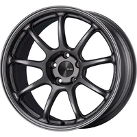 PF09 18x8.5 5x114.3 38mm Offset 75mm Bore Dark Silver Wheel