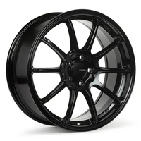 TRIUMPH 18x9.5 5x100 45mm Offset Gloss Black Wheel