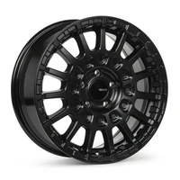 Overlander 18x8 5x114.3 35mm Offset 72.6mm Bore Black Wheel