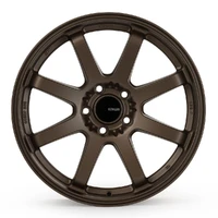 Vanquish 18x8.5 / 5x114.3 BP / 38mm Offset / 72.6mm Bore - Matte Bronze Wheel