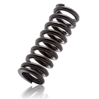 Coilover Spring 17.640 TLG X 3.66 ID X 550 lbs/in. Black