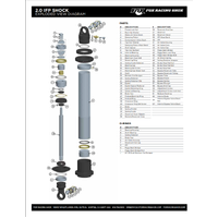 08-13 Ram 2500/3500 4WD 2.0 Factory Series ATS Steering Stabilizer - Anodized