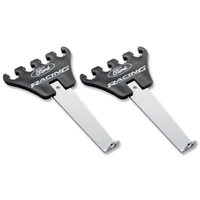 Logo Wire Loom Chrome Base/Black (Mustang 65-95)