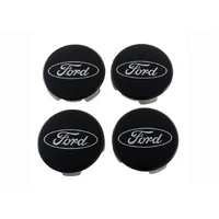 Black And Chrome Wheel Center Cap Kit (F-150 GEN 8 15-25)
