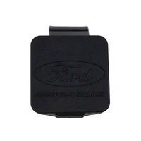 Rubber 2in Hitch Receiver Cover w/Ford Oval/Ford Performance Logo