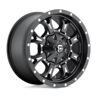 Krank D517 17x9 5x114.3/5x127 -12mm Matte Black Milled