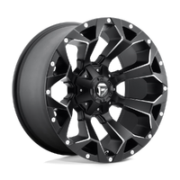 Assault D546 17x8.5 5x114.3/5x127 +14mm Matte Black Milled