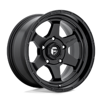 Shok D664 17x9 5x127 +1mm Matte Black
