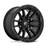 Rebel D679 16x8 6x139.7 +1mm Matte Black