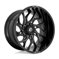 Runner D741 Gloss Black Milled
