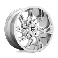 Lockdown D746 20x9 5x139.7 +1mm Chrome Plated