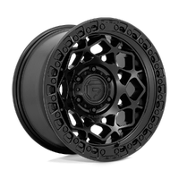 Unit D786 17x9 5x127 +1mm Matte Black Matte Black Ring