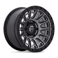 Cycle D835 17x8.5 5x120 +34mm Matte Gunmetal Black Ring