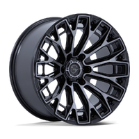 Trax FC882 17x9 6x135 +1mm Gloss Black Machined Face Dark Tinted Clear Coat
