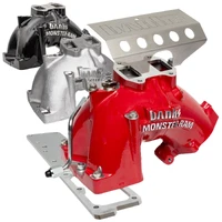 2007.5-2012 Ram 6.7L Monster-Ram Intake System Gen-2 w/Fuel Line - Red w/Heater System