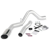 11-14 Chev 6.6L LML ECLB/CCSB/CCLB Monster Exhaust Sys - SS Single Exhaust w/ Chrome Tip