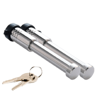 2 x Infinite Rule Hitch COMBO Locking Pin Rated to 7000kg Stainless Steel 2.5" and 3" pins