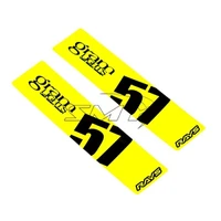 57DR/57CR Spoke Sticker Luminous Yellow - 2 PCS