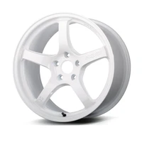 57CR 17x9 +38 5x100 Ceramic White Pearl Wheel