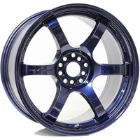 57DR 18x9.5 +38 5x114.3 Eternal Blue Pearl Wheel - Min Order Qty 20