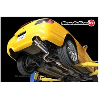 63.5mm Revolution RS Single Exit Cat-Back Exhaust (S2000 AP1 00-09)