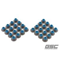 GSC P-D Ford Mustang 5.0L Gen 3 Coyote Valve Stem Seal w/Integrated Spring Seat - Set of 32