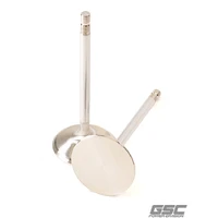 GSC P-D Nissan VR38DETT 38.15mm Head +1mm OS 94.95mm Long Flat Face Intake Valve - Set of 12
