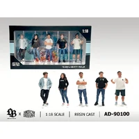 American Diorama 1:18 Team Liberty Walk Figure Set