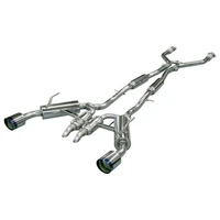 Infiniti Q50 Hybrid VQ37 Dual Hi-Power Titanium Tip Catback Exhaust