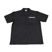 MOTORSPORT BUTTON-UP SHIRT BLACK M