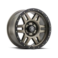 Six Speed 17x8.5 6x5.5 25mm Offset 5.75in BS 108.1mm Bore Bronze Wheel