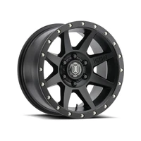 Rebound 17x8.5 5x150 25mm Offset 5.75in BS 110.1mm Bore Satin Black Wheel