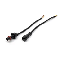 IP68 Waterproof Barrel Connectors - 3 Pin