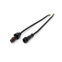 IP68 Waterproof Barrel Connectors - 4 Pin