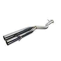 EP (Straight Pipes) Dual Tip Exhaust - 05-06 Infiniti G35 Sedan