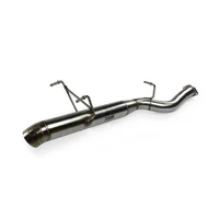 Series II - EP Single Tip Blast Pipe Exhaust - Resonated - 89-94 Nissan 240sx (S13)