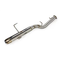 Series II - EP Single Tip Blast Pipe Exhaust - Resonated - 95-98 Nissan 240sx (S14)