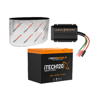 Under Bonnet Kit Dual Battery System - 105Ah